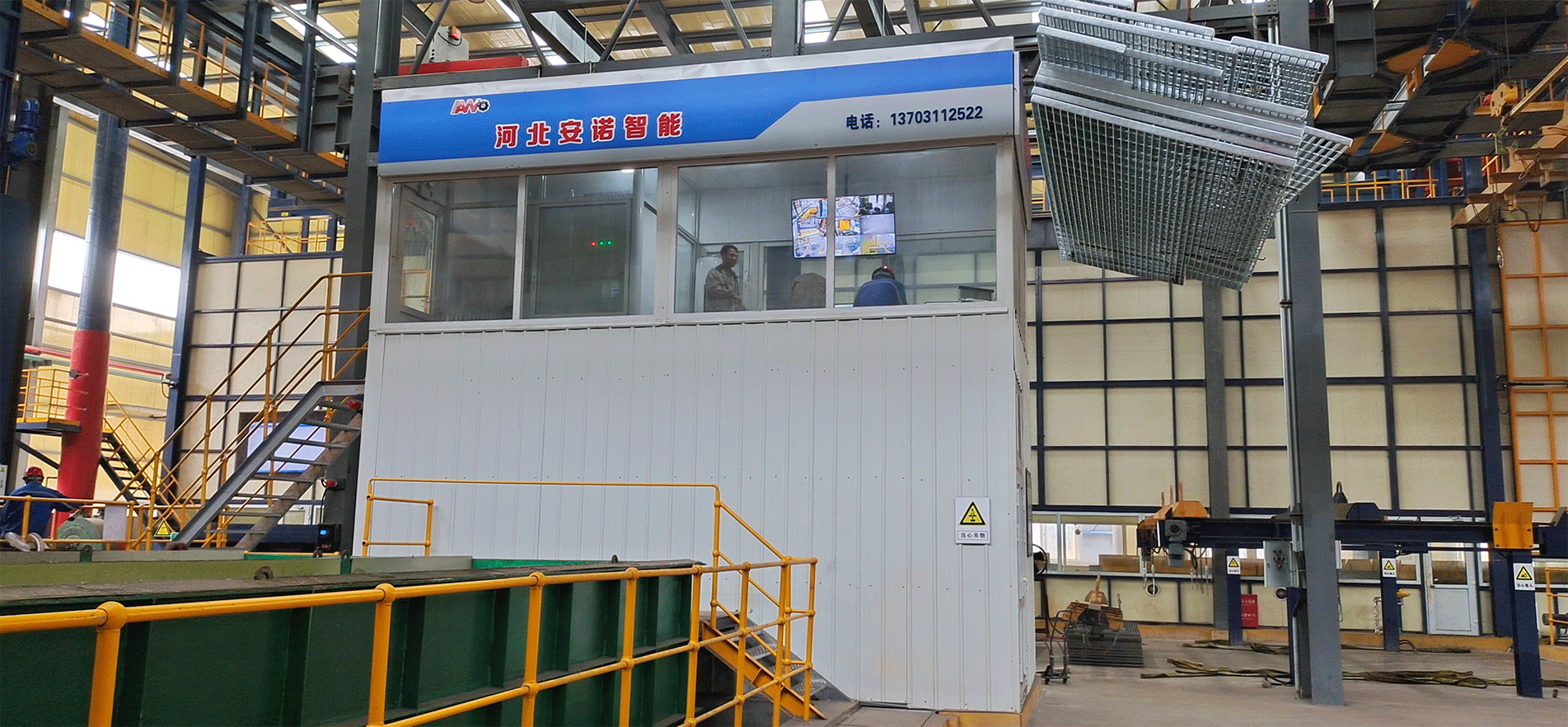 PLC程序控制系統(tǒng)，完成熱浸鍍鋅生產(chǎn)，自動控制和穩(wěn)定運行